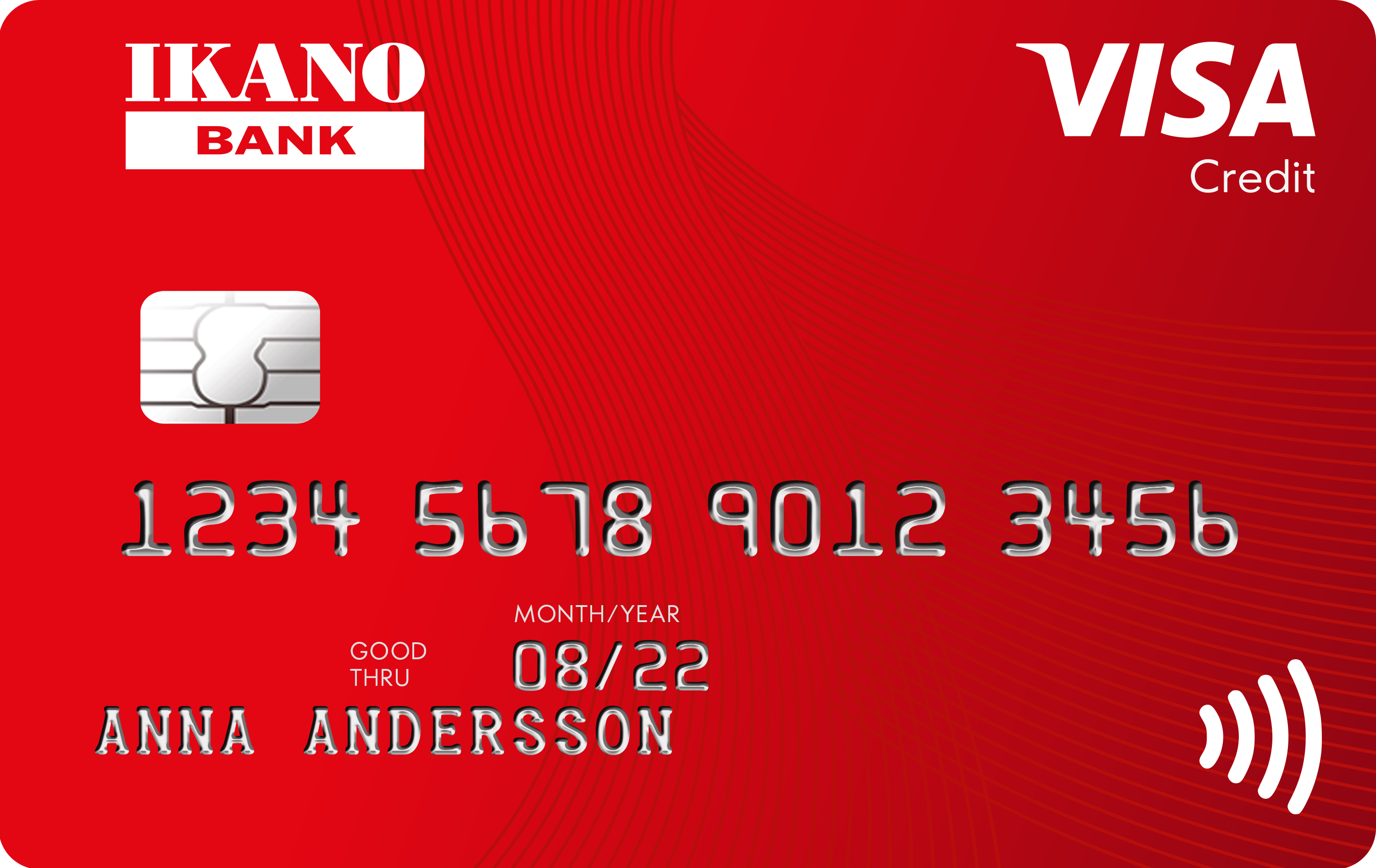 Hvor kan et Ikano Bank Visa kreditkort bruges henne?